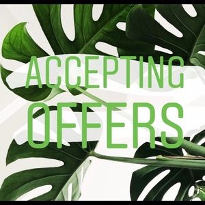 Make me an offer on any of my closet items!